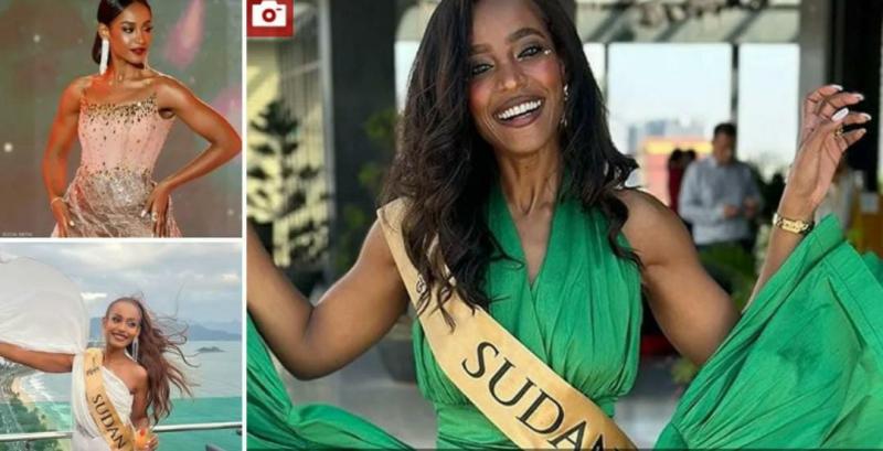 سودانية تشارك في مسابقة ملكة جمال العالم وتثير الجدل .. لماذا؟