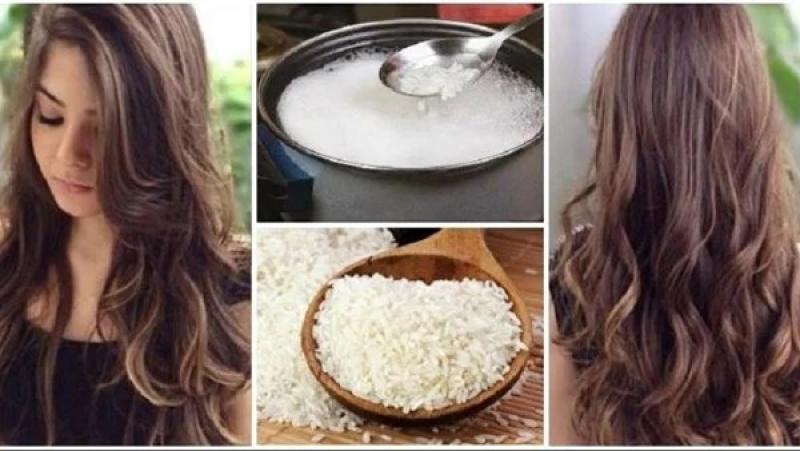 ماء الأرز وفوائده السحرية لتحسين صحة وجمال الشعر
