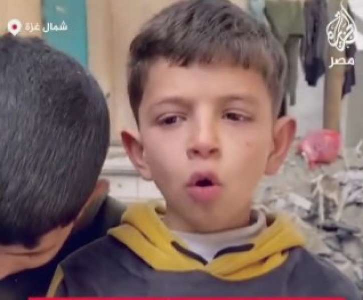 ”نفسي في الشاورما” .. طفل فلسطيني يعاني من مغص وإسهال بسبب علف الحيوانات
