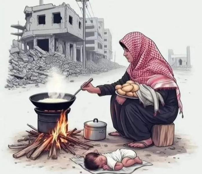 بطلات الحرب، وسام نساء غزة فى عيد الأم!