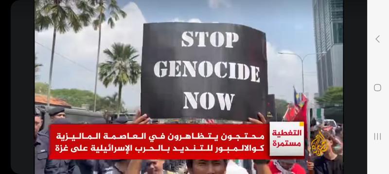 مدن العالم تتظاهر من أجل غزة في جمعة الغضب الفلسطينية