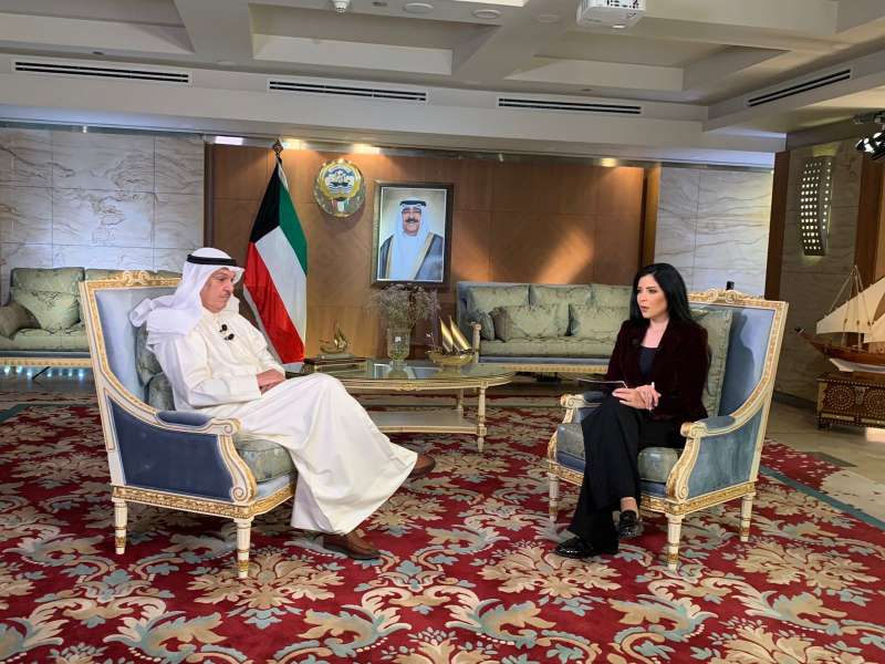 ”الغانم”: الكويت أعلنت موقفها الداعم للحق الفلسطيني والقضية