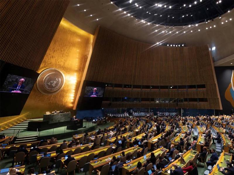 عاجل :143 دولة تصوت لصالح العضوية الكاملة لفلسطين بالأمم المتحدة وصدَمة في إسرائيل