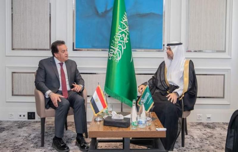 وزيرا الصحة المصري والسعودي يبحثان مشروعات التعاون في المجال الصحي بين البلدين